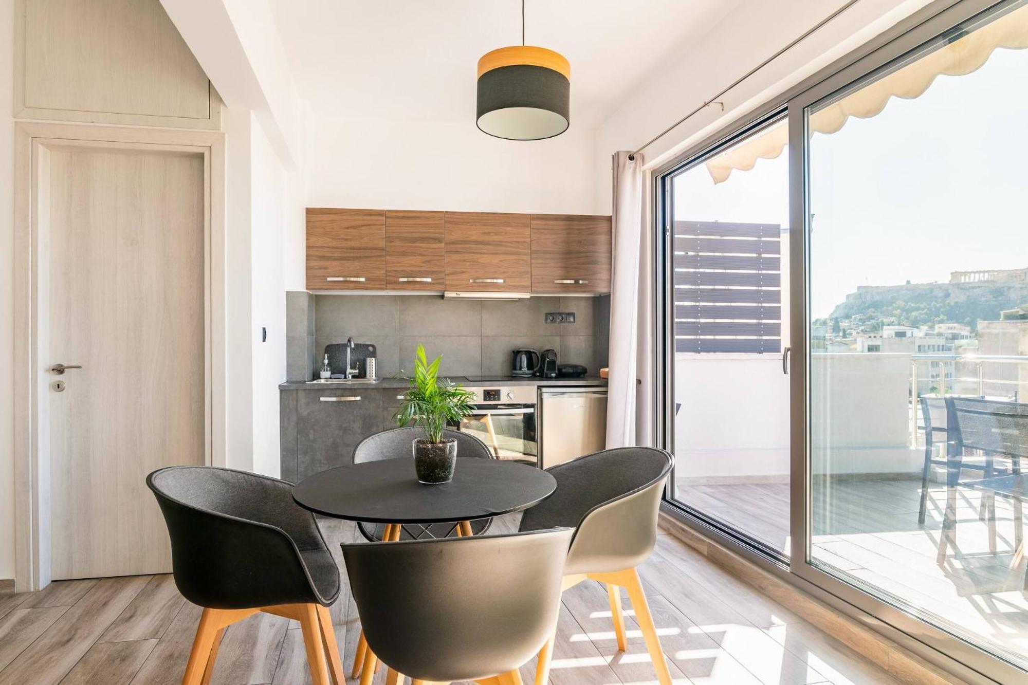 Apartamento Dreamy Athens Penthouse With Acropolis View Exterior foto